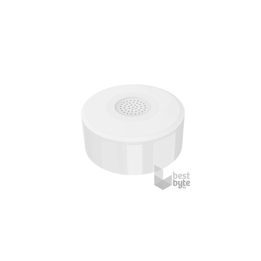Woox Smart Zigbee Beltéri Sziréna - R7051 (85dB, Zigbee 3.0, 500mAh újratölthető akkumulátor, beltéri)