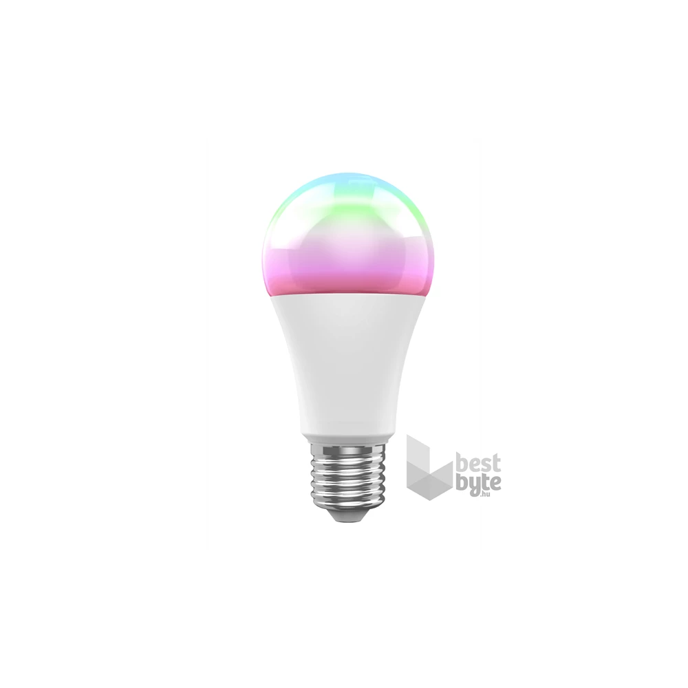 Woox Smart Zigbee LED Izzó - R9077 (E27, RGB+CCT, 30.000h, 10 Watt, 806LM, 2700-6500K, Zigbee 3.0)