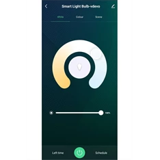 Woox Smart Zigbee LED Izzó - R9077 (E27, RGB+CCT, 30.000h, 10 Watt, 806LM, 2700-6500K, Zigbee 3.0)