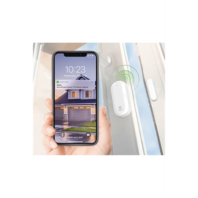 Woox Smart Zigbee Nyitásérzékelő - R7047 (ajtó/ablaknyitás érzékelés, 2xCR2032, Zigbee 3.0)