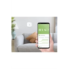 Woox Smart Zigbee R7048 beltéri páratartalom és hőmérséklet érzékelő