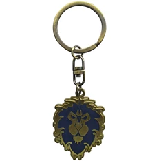 World of Warcraft Alliance fém kulcstartó