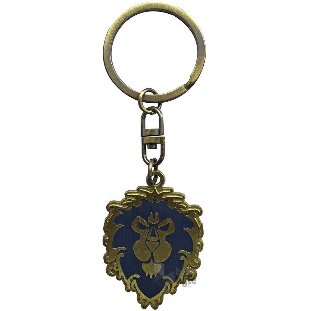 World of Warcraft Alliance fém kulcstartó