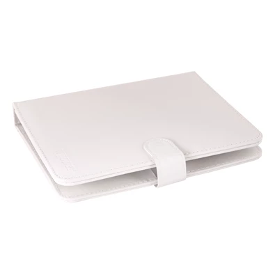 Wpower fehér sima billentyűzetes 10" tablet tok