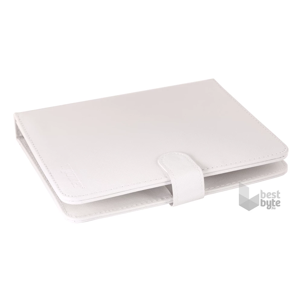 Wpower fehér sima billentyűzetes 10" tablet tok