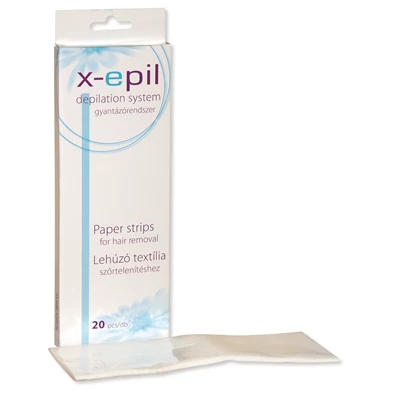 X-Epil XE9082 20 db-os lehúzó textília készlet