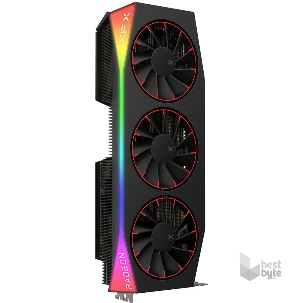 XFX Mercury Radeon RX 9070XT OC Magnetic Air Edition with RGB AMD 16GB GDDR6 256bit PCIe videókártya