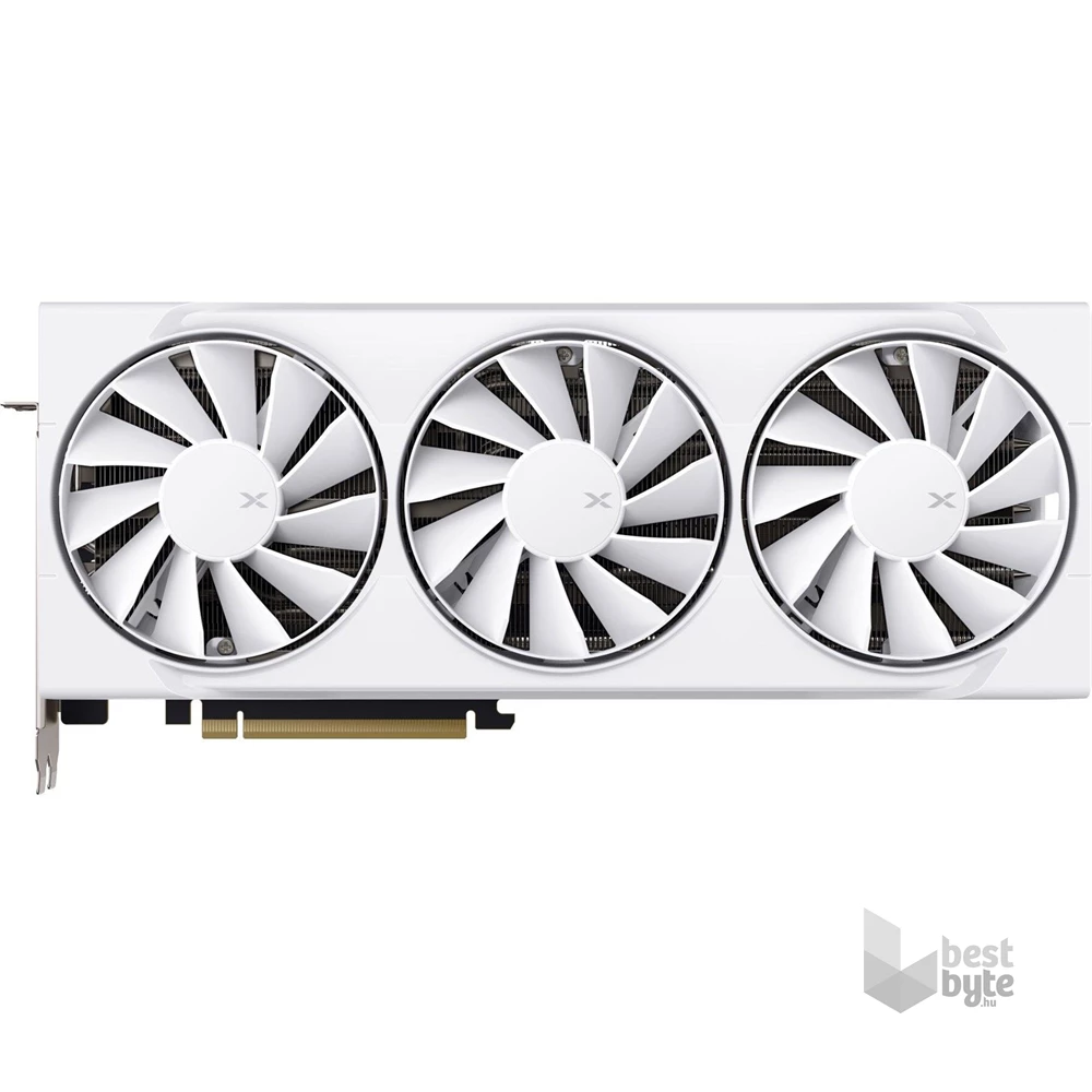 XFX Swift Radeon RX 9070XT White Triple Fan Gaming Edition AMD 16GB GDDR6 256bit PCIe videókártya