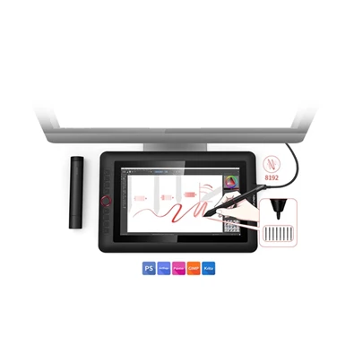 XP-PEN Artist 12 Pro 11,6" FHD IPS (5080 LPI, PS 8192, 200 RPS, 8 gomb) grafikus tábla