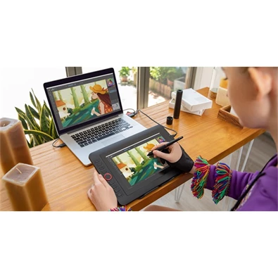 XP-PEN Artist 12 Pro 11,6" FHD IPS (5080 LPI, PS 8192, 200 RPS, 8 gomb) grafikus tábla