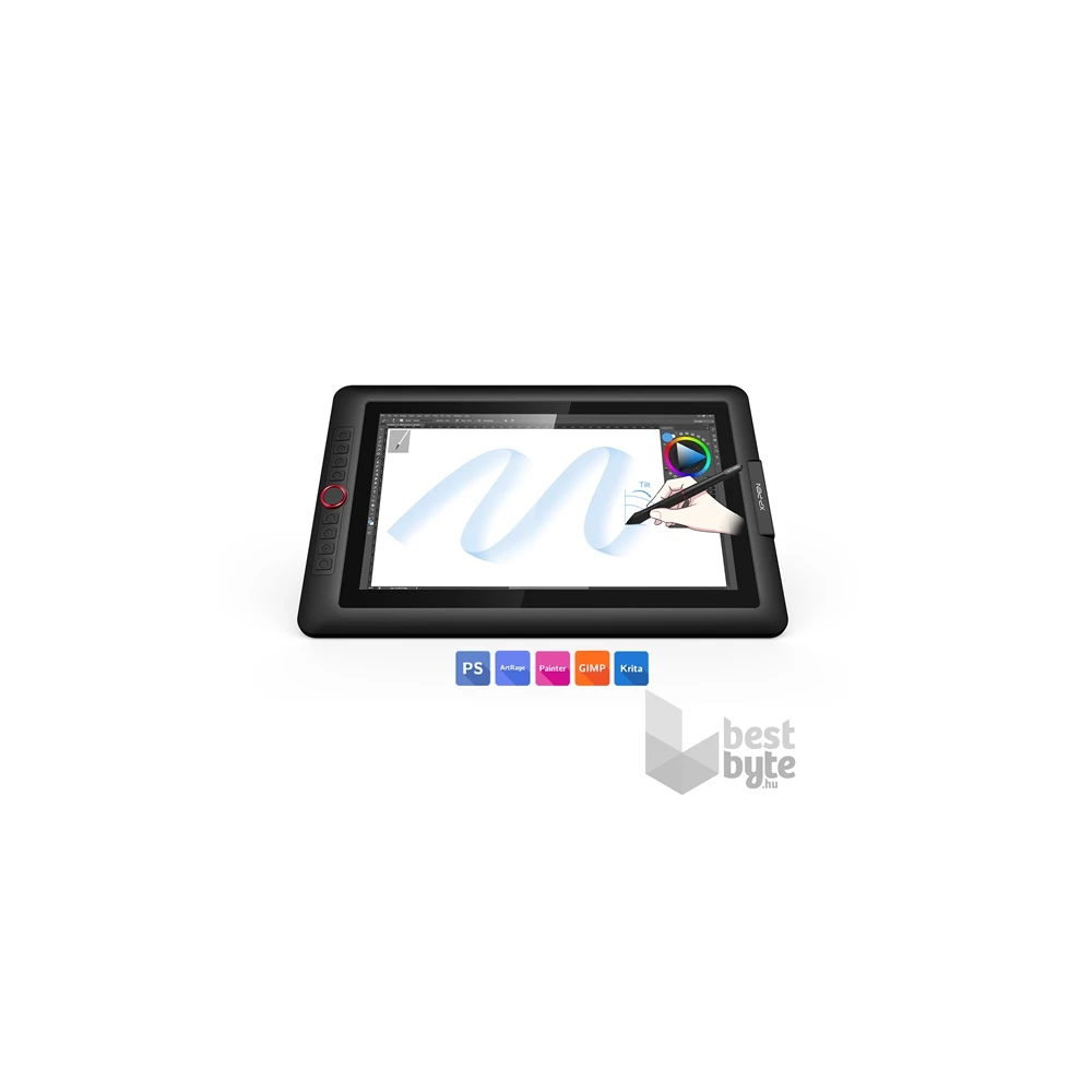 XP-PEN Artist 15.6 Pro 15,6" FHD IPS (5080 LPI, PS 8192, 200 RPS, 8 gomb) grafikus tábla