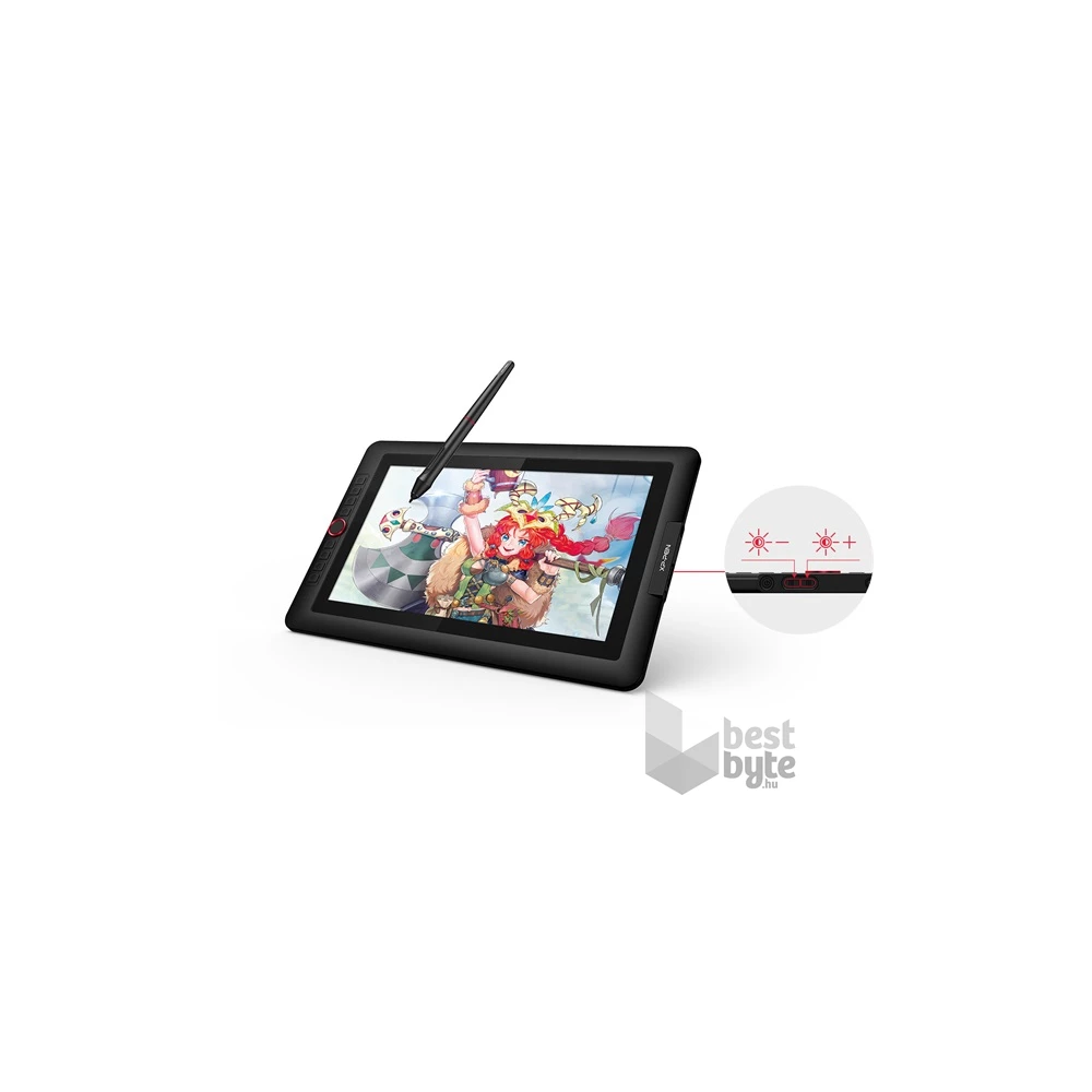 XP-PEN Artist 15.6 Pro 15,6" FHD IPS (5080 LPI, PS 8192, 200 RPS, 8 gomb) grafikus tábla
