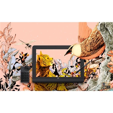 XP-PEN JPMD160QH Artist Pro 16 (Gen 2) (16", IPS, 2560x1600, 5080 LPI, PS 16384, 200 RPS) grafikus tábla