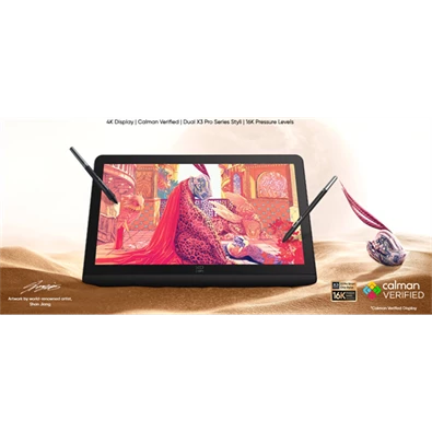 XP-PEN CPMD180UH Artist Pro 19 (Gen2) (18,4", 4K, 16:9, 5080 LPI, PS 16k, 220 RPS) grafikus tábla