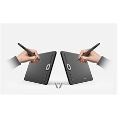 XP-PEN Deco 02 (10"x5,63", 5080 LPI, PS 8192, 266 RPS, 6 gomb, USB-C) grafikus tábla