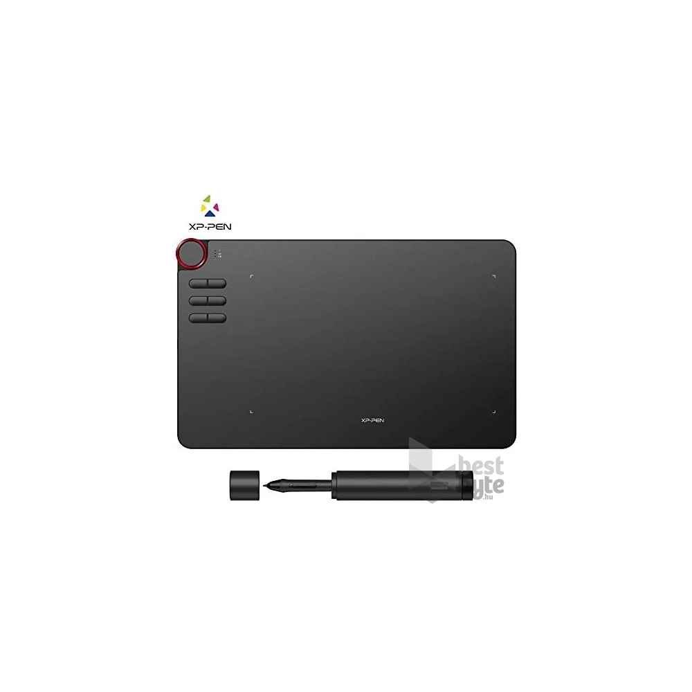 XP-PEN Deco 03 Wireless (10"x5,62", 5080 LPI, PS 8192, 266 RPS, 6 gomb, USB) grafikus tábla