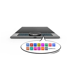 XP-PEN Deco Pro M (11"x6", 5080 LPI, PS 8192, 200 RPS, 8 gomb, USB-C) grafikus tábla