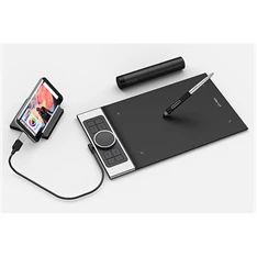 XP-PEN Deco Pro SW (9"x5", 5080 LPI, PS 8192, 200 RPS, 8 gomb, USB-C, BT5.0) grafikus tábla