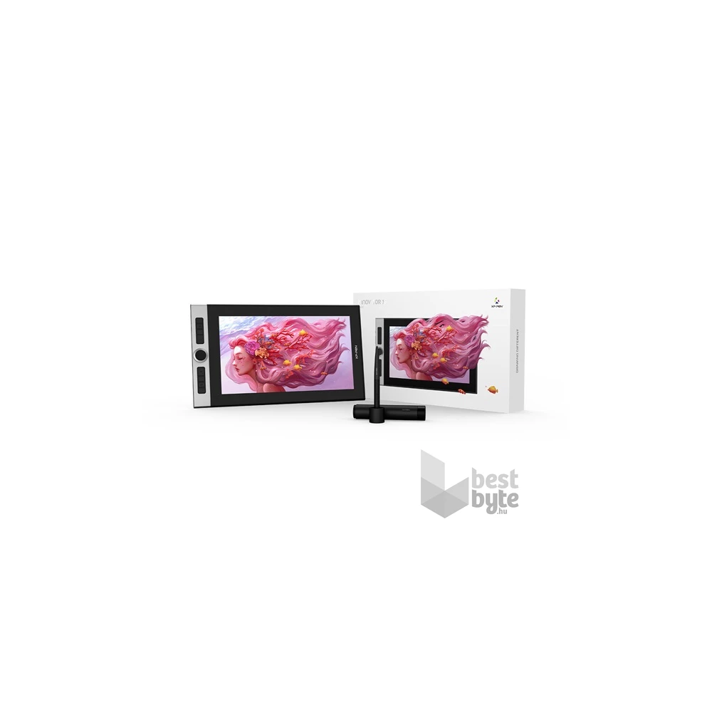 XP-PEN Innovator 16 (15,6", IPS, 16:9, 1920x1080, 5080 LPI, PS 8192, 220 RPS, 8 gomb) grafikus kijelző