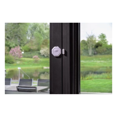 Xavax 111985 mágneses, elemes ajtó/ablak nyitásérzékelő távirányítóval
