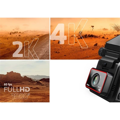 Xblitz BLACK 4K GPS-sel 4K menetrögzitő kamera