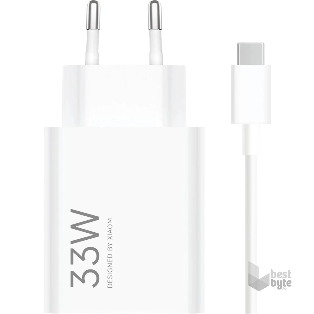 Xiaomi 33W Charging Combo (Type-A) EU hálózati töltő adapter