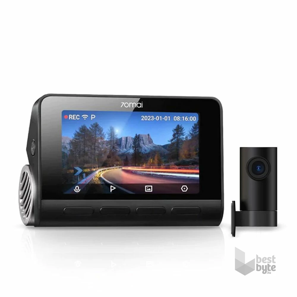 Xiaomi 70mai Dash Cam 4K A810 + RC12 SET menetrögzítő kamera
