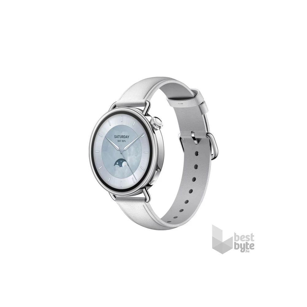 Xiaomi BHR07VUGL Watch S4 41mm Leather Strap fehér okosóra