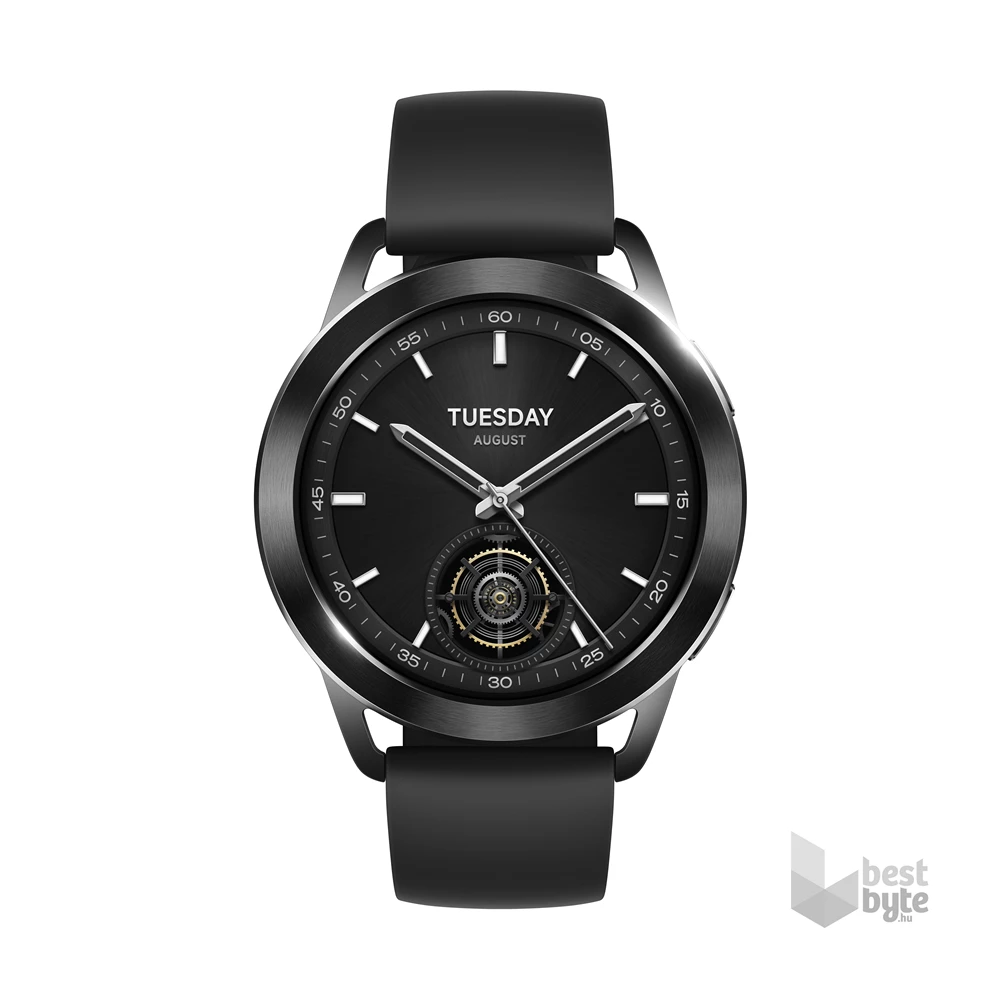 Xiaomi BHR7874GL Watch S3 fekete okosóra