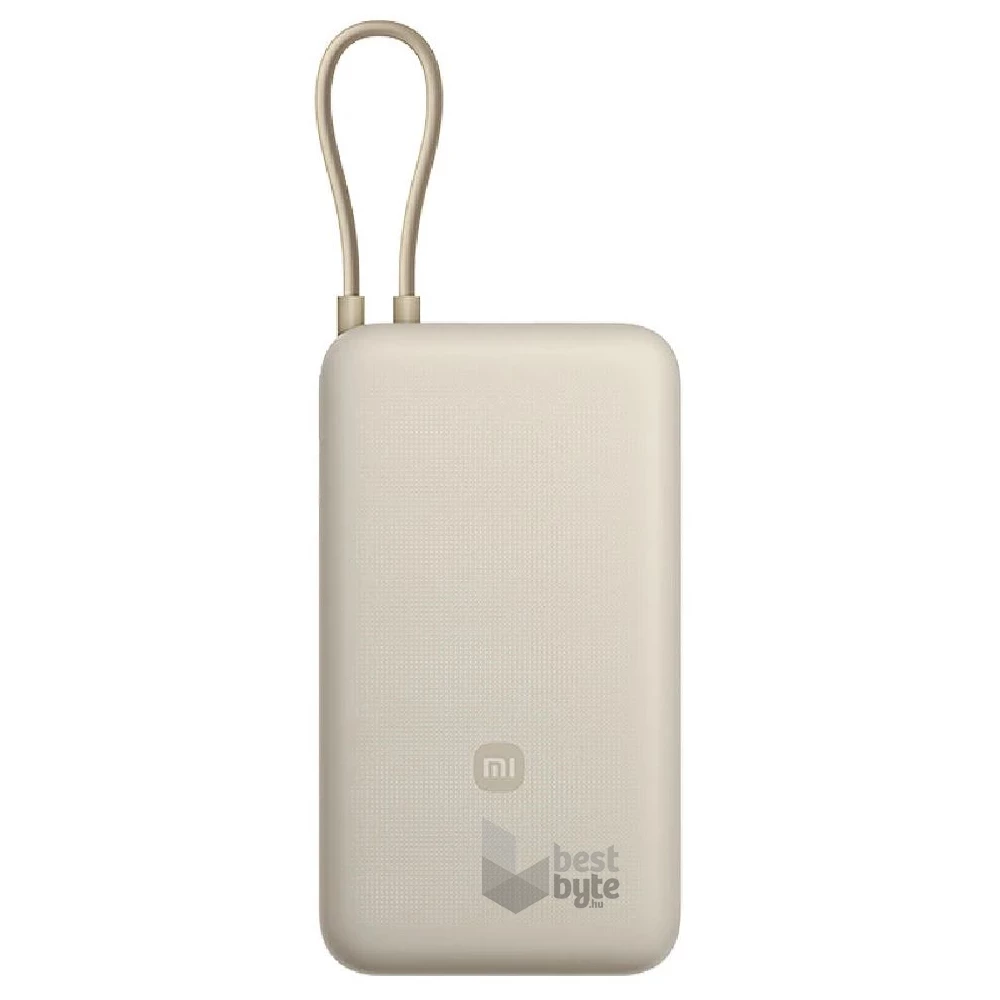 Xiaomi BHR8851GL 33W 20000mAh (integrált kábel) világosbarna power bank