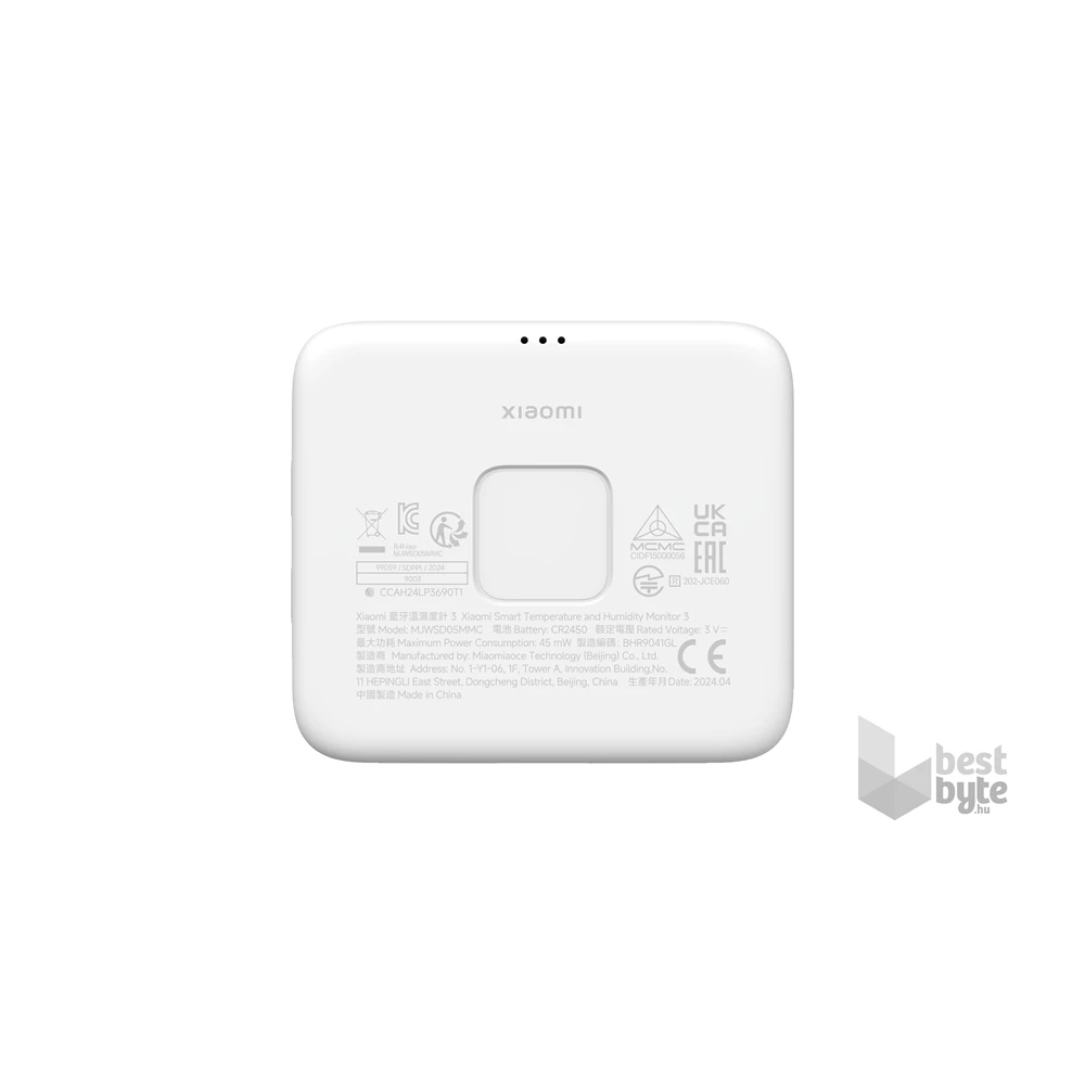 Xiaomi BHR9041GL Temperature and Humidity Monitor 3 hőmérséklet és páratartalom mérő