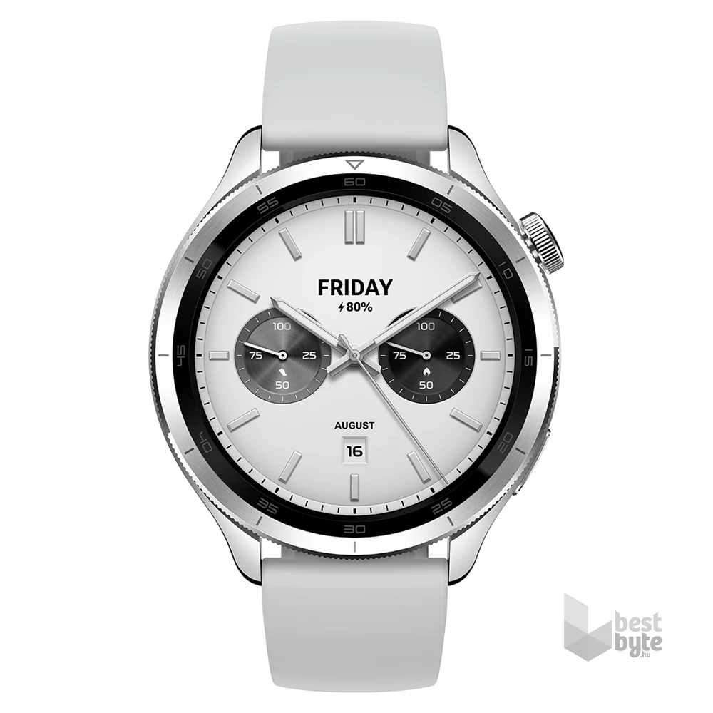 Xiaomi BHR9197GL Watch S4 ezüst okosóra