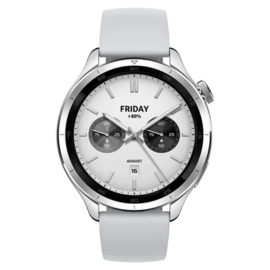 Xiaomi BHR9197GL Watch S4 ezüst okosóra