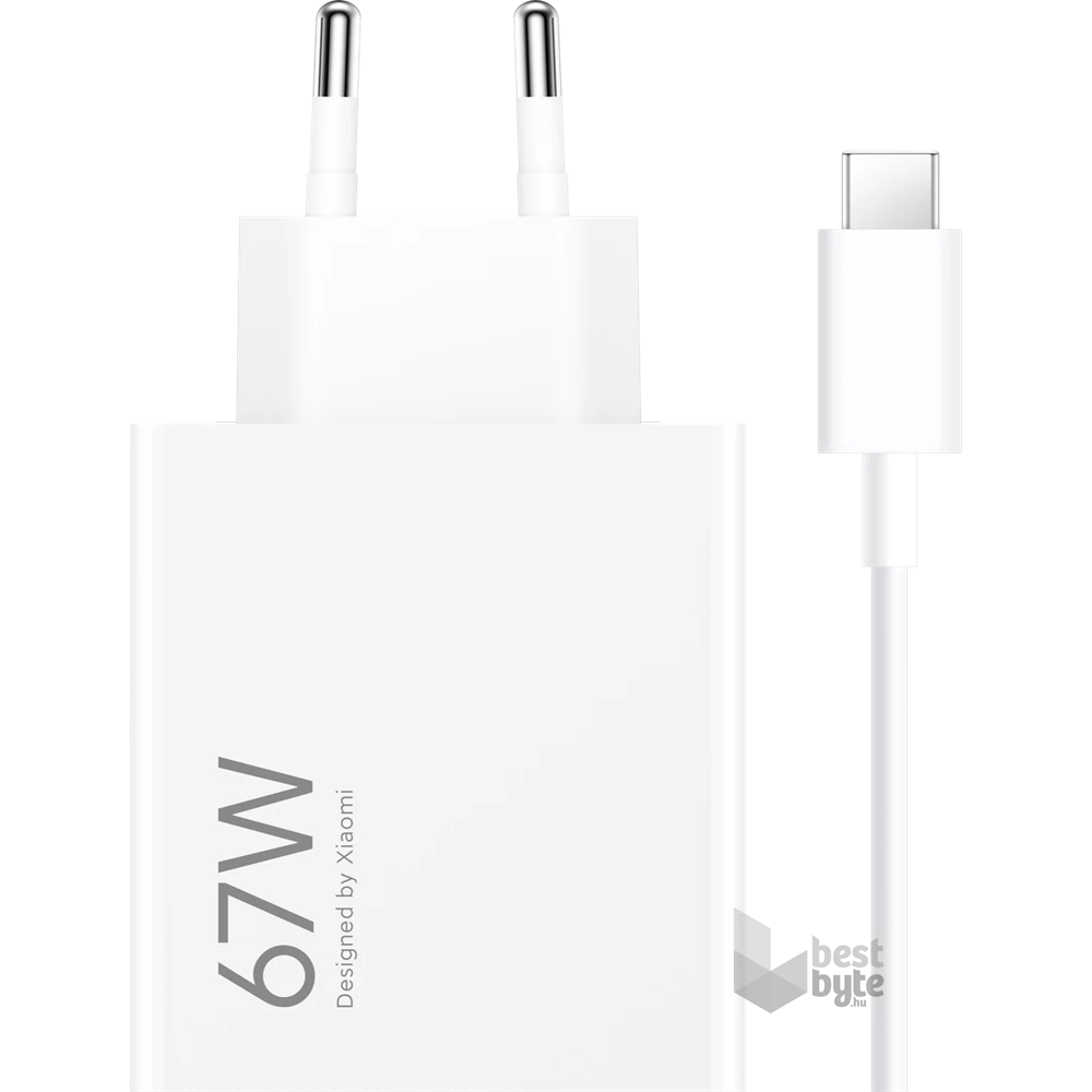 Xiaomi BHR9465EU 67W HyperCharge Combo (Type-A) EU hálózati töltő