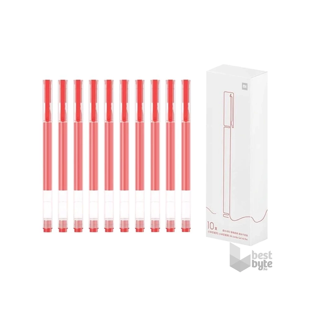 Xiaomi High-capacity BHR8863GL 10-es csomag 0,5mm piros zselés toll