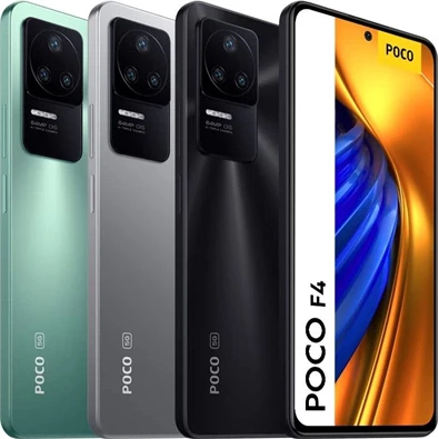 Xiaomi Poco F4 8/256GB DualSIM kártyafüggetlen okostelefon - ezüst (Android)