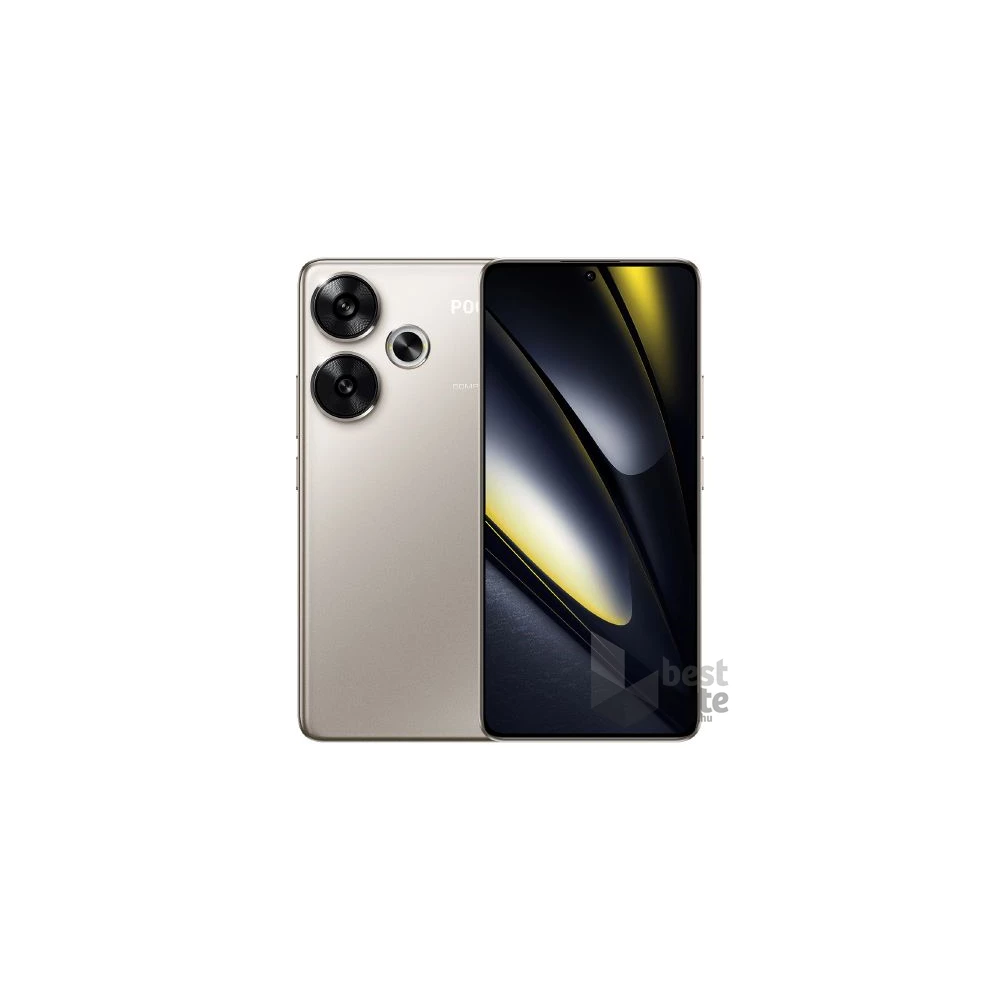 Xiaomi Poco F6 12/512GB DualSIM kártyafüggetlen okostelefon - titánium (Android)