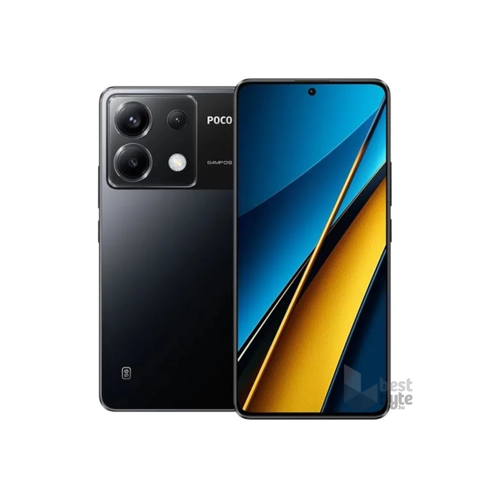 Xiaomi Poco X6 8/256GB DualSIM kártyafüggetlen okostelefon - fekete (Android)
