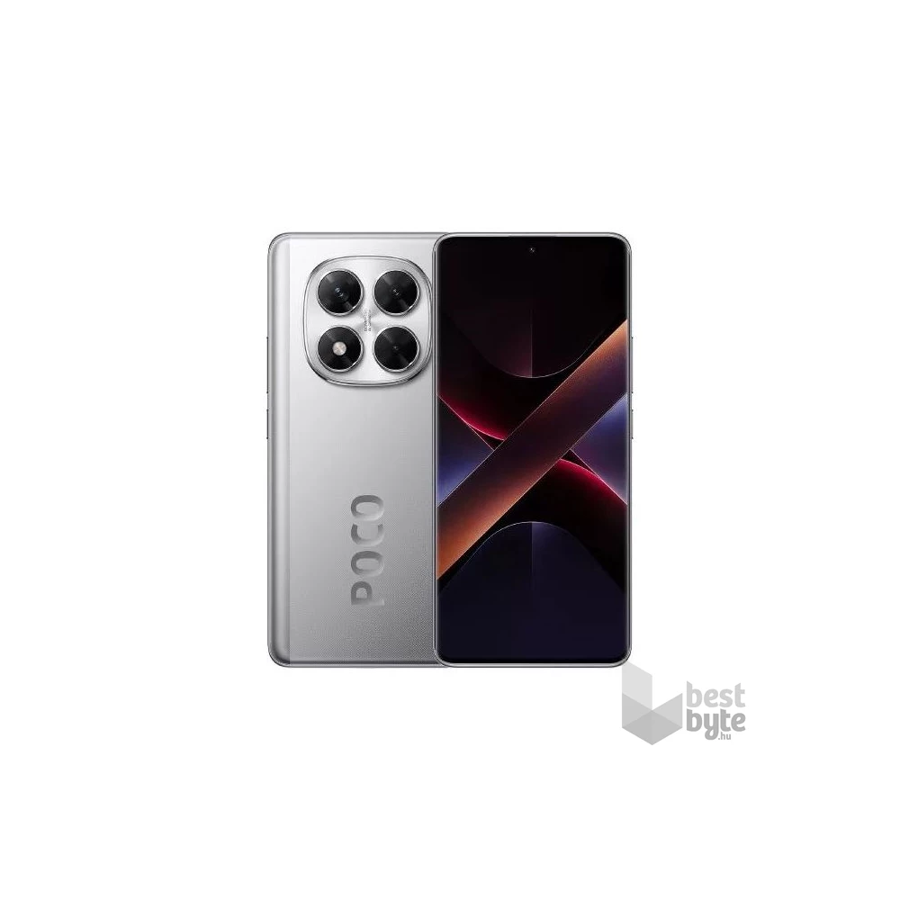 Xiaomi Poco X7 12/512GB DualSIM kártyafüggetlen okostelefon - ezüst (Android)