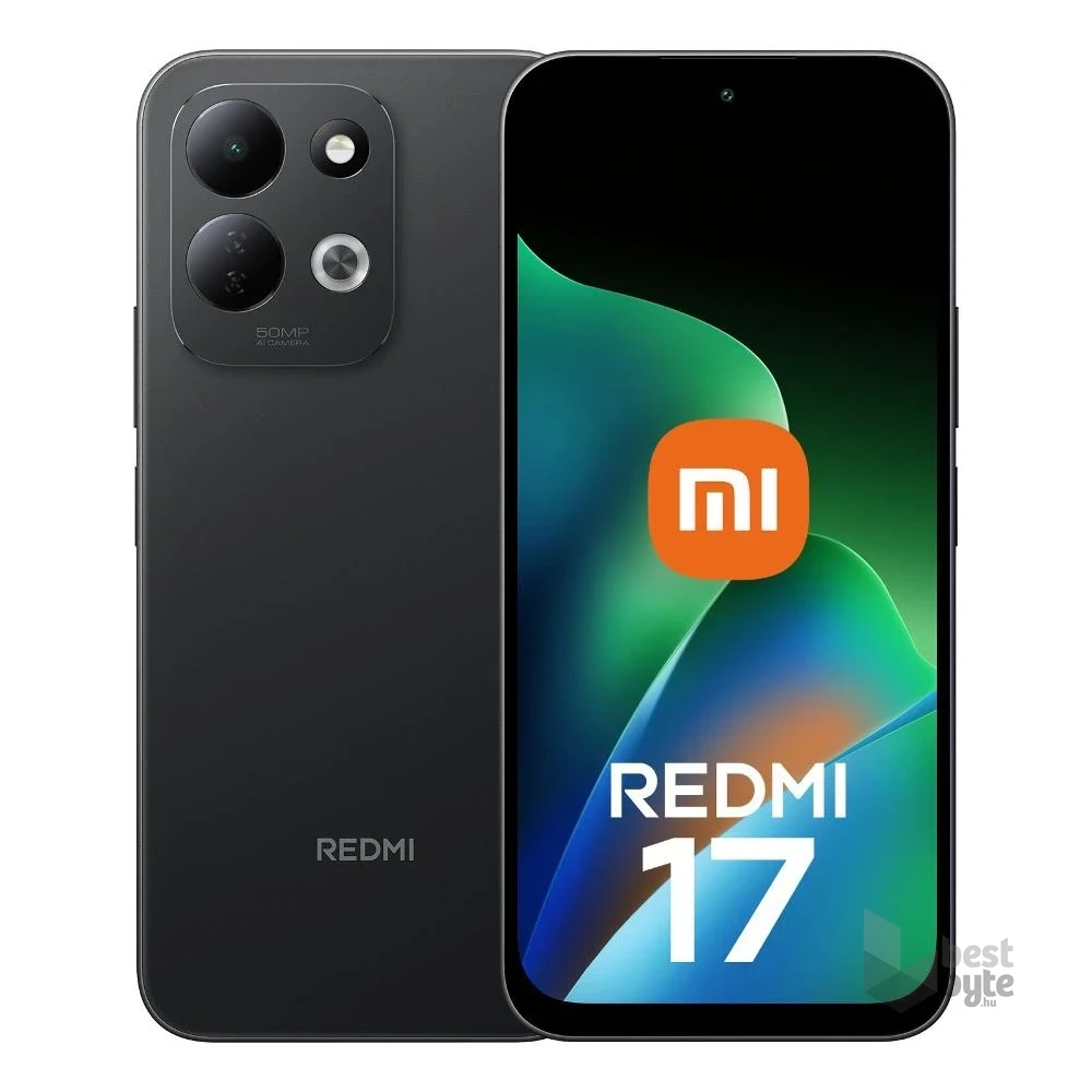Xiaomi Redmi 17 4G 256GB Fekete