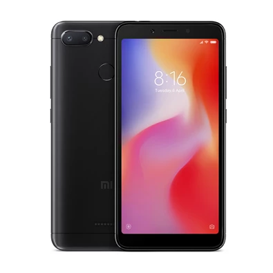 Xiaomi Redmi 6 5,45" LTE 32GB Dual SIM EU fekete okostelefon