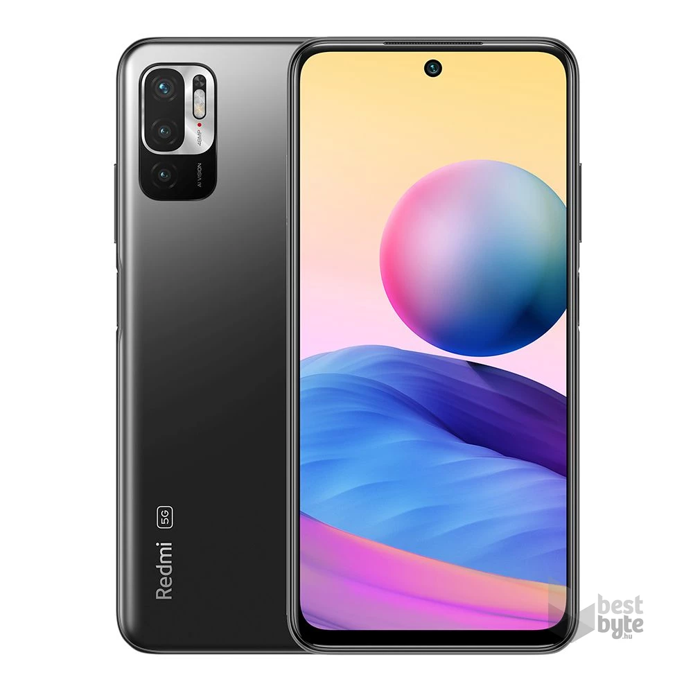 Xiaomi Redmi Note 10 5G 4/128GB DualSIM kártyafüggetlen okostelefon - szürke (Android)