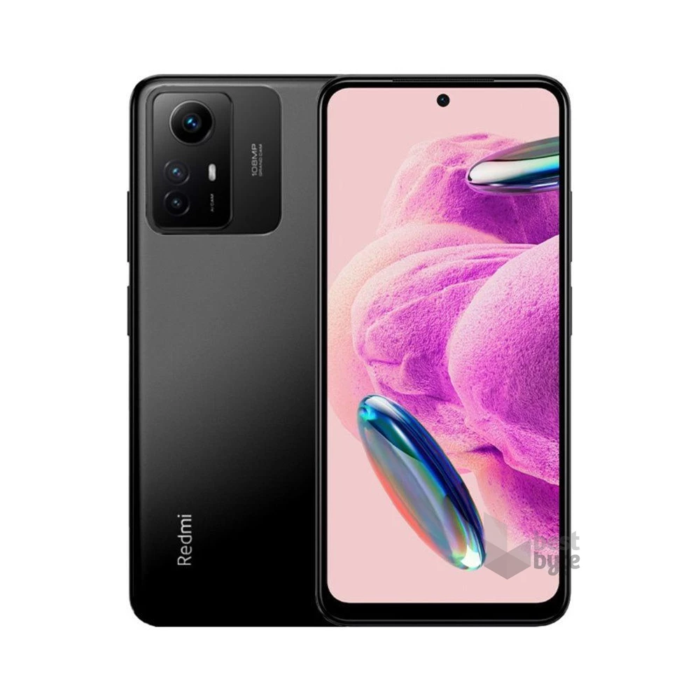 Xiaomi Redmi Note 12S 8/256GB DualSIM kártyafüggetlen okostelefon - fekete (Android)