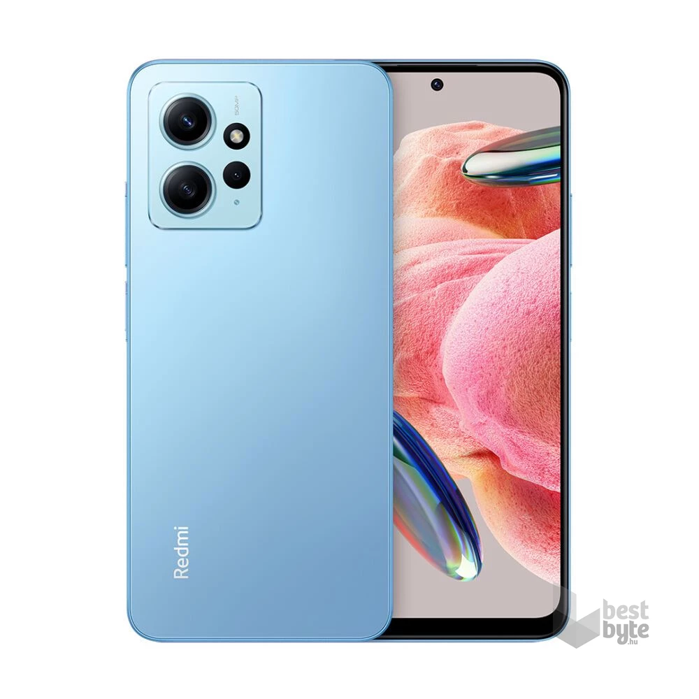 Xiaomi Redmi Note 12 4/128GB DualSIM kártyafüggetlen okostelefon - kék (Android)