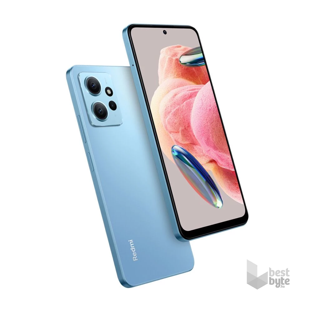 Xiaomi Redmi Note 12 4/128GB DualSIM kártyafüggetlen okostelefon - kék (Android)