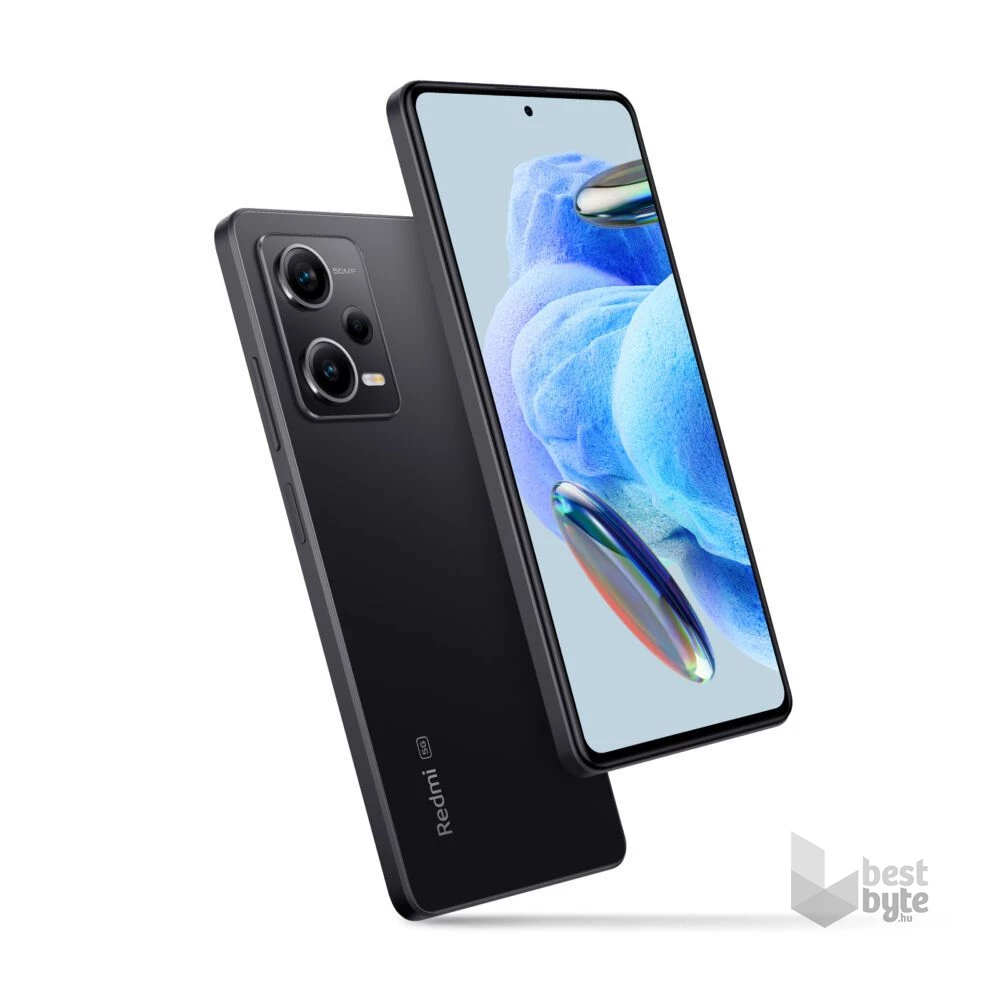 Xiaomi Redmi Note 12 Pro 5G 6/128GB DualSIM kártyafüggetlen okostelefon - fekete (Android)