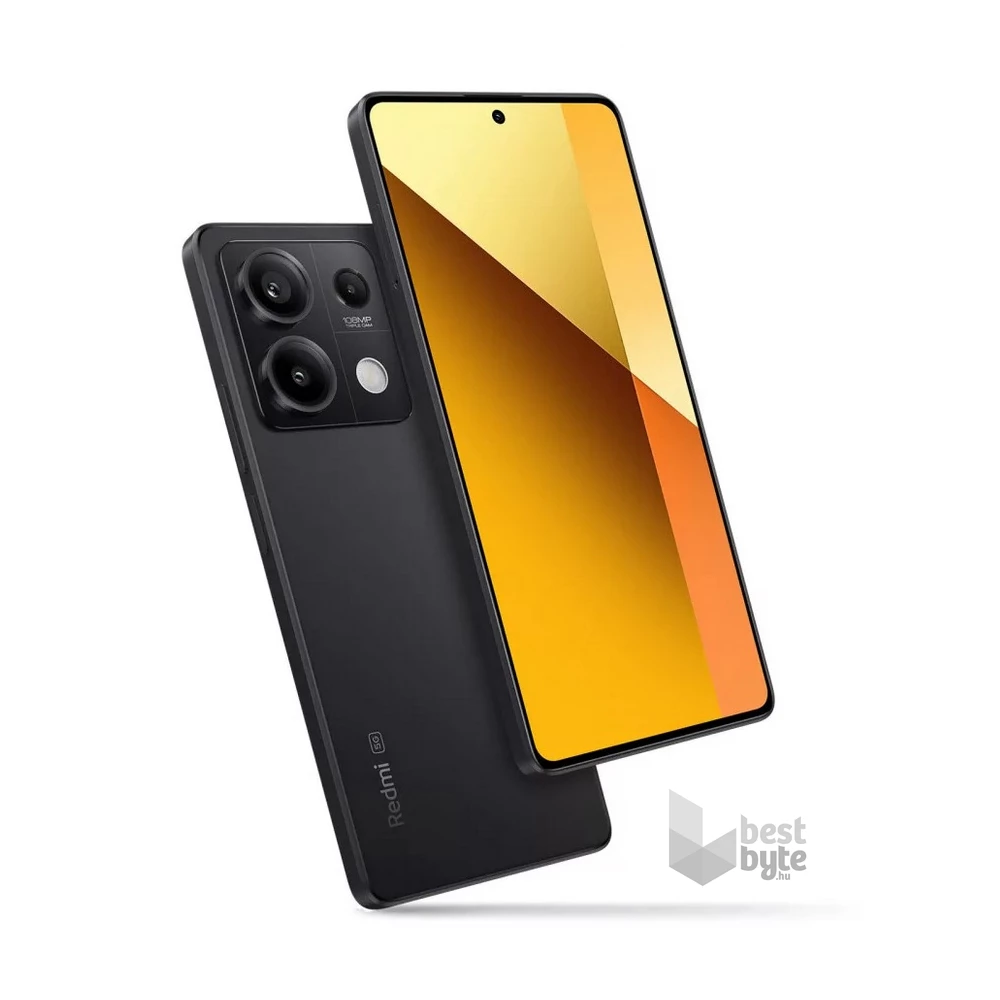 Xiaomi Redmi Note 13 5G 8/256GB DualSIM kártyafüggetlen okostelefon - fekete (Android)