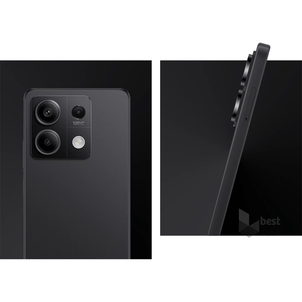 Xiaomi Redmi Note 13 5G 8/256GB DualSIM kártyafüggetlen okostelefon - fekete (Android)