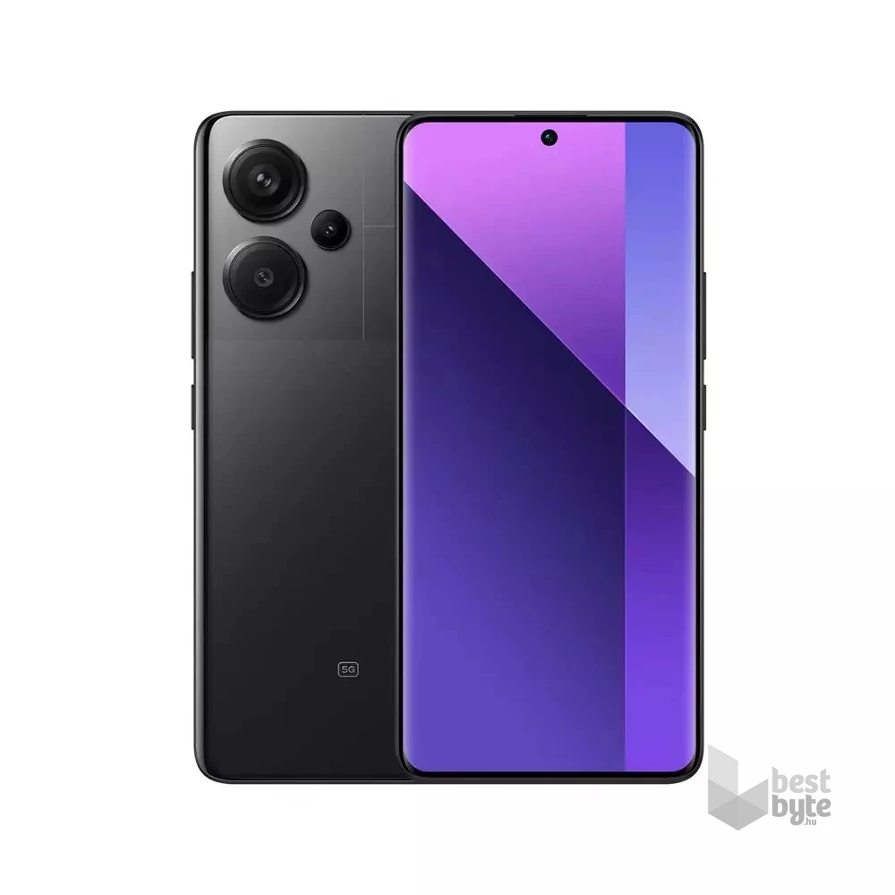 Xiaomi Redmi Note 13 Pro+ 5G 8/256GB DualSIM kártyafüggetlen okostelefon - fekete (Android)