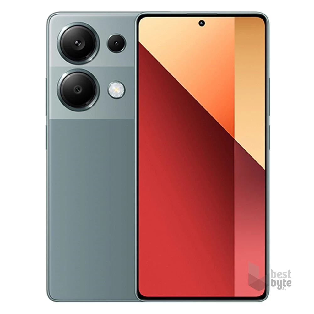 Xiaomi Redmi Note 13 Pro 12/512GB DualSIM kártyafüggetlen okostelefon - zöld (Android)